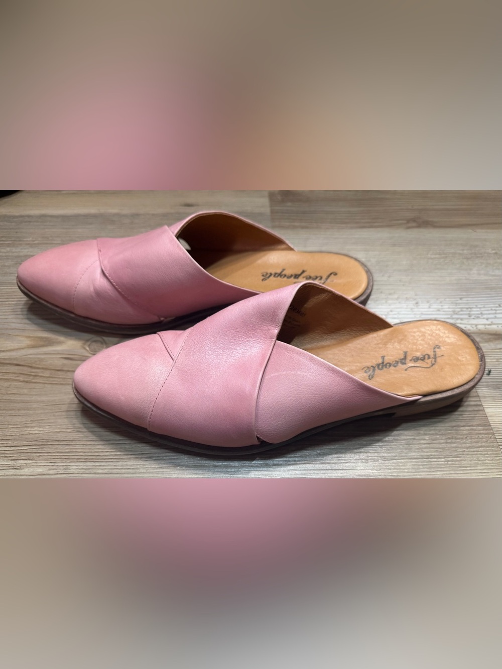 Free People Lordes Pointed Toe Mule Size 39.5
